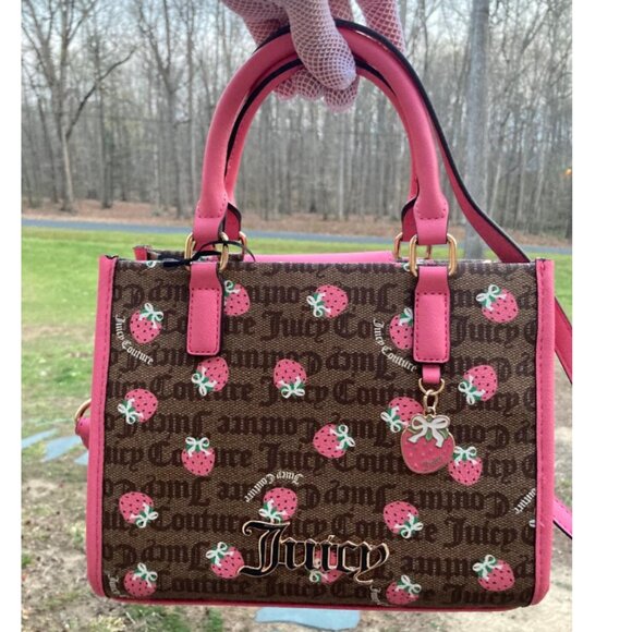 Juicy Couture Handbags - Juicy Couture Berry Sweet Mini Hand Bag